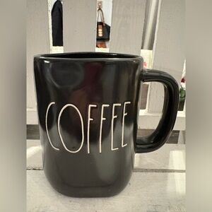 Rae Dunn Black COFFEE Mug